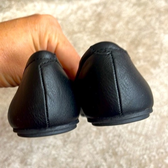 Brand New Set of 2 Pairs of Black Flats Toddler Girls Mary Jane Slip On Shoes - Picture 11 of 14